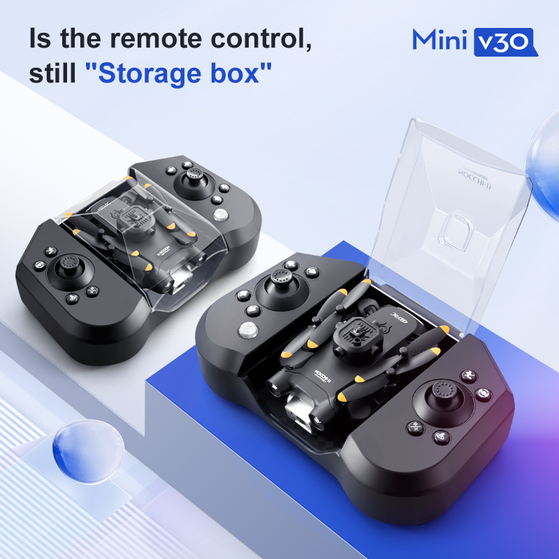 Mini V30 WiFi FPV Drone With 4 - Drone Camera 4K recension och pris