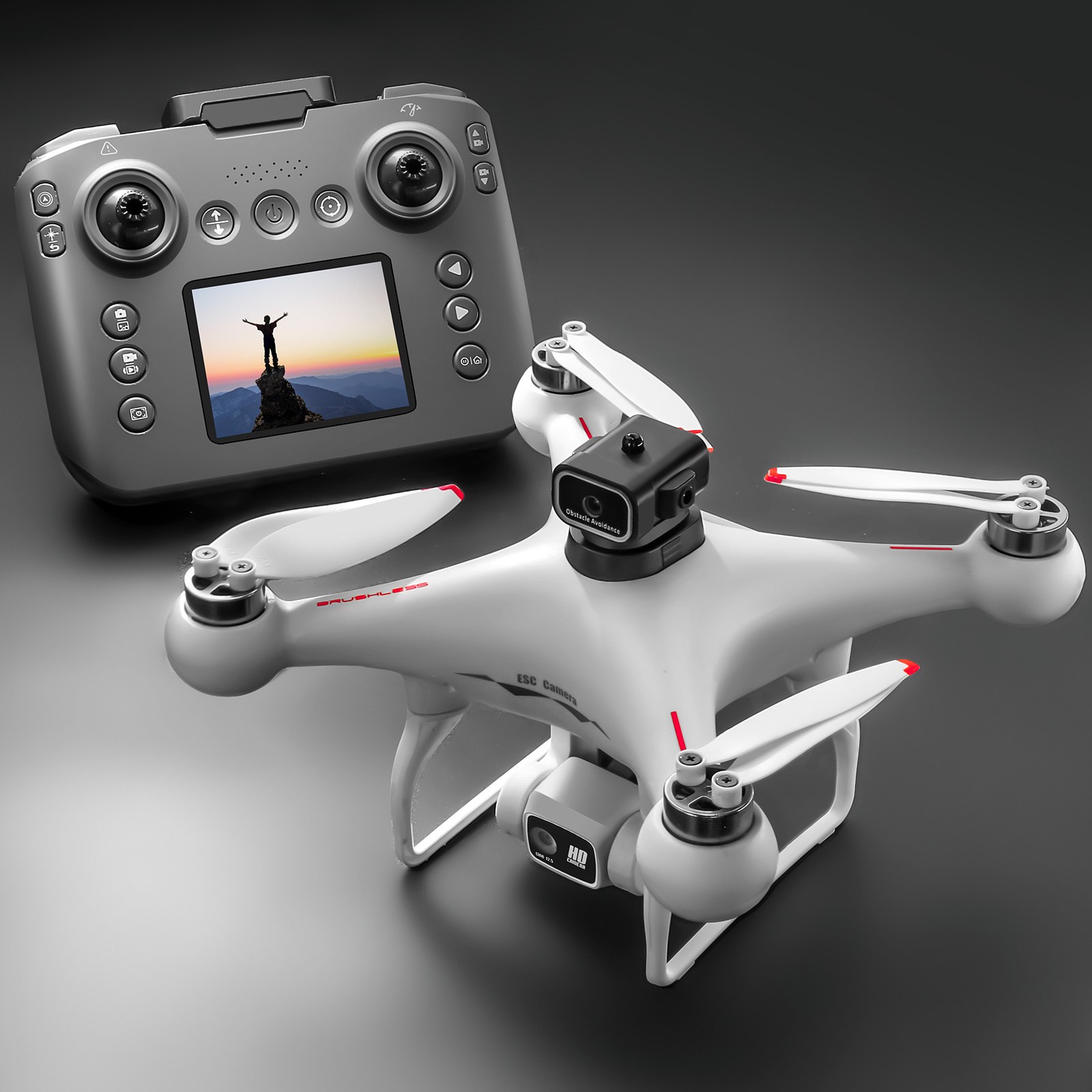 ZNLYRION S116 RC Drone Brushle - Drone Camera 4K recension och pris