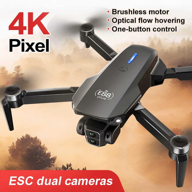 New E88 Plus Quadcopter Drone: - Drone Camera Hd recension och pris