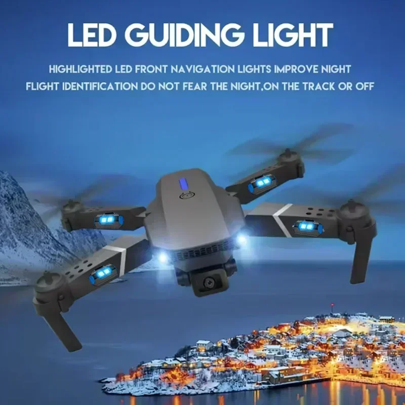 E88 Pro WIFI FPV Drone Wide An - Drone Camera 4K recension och pris