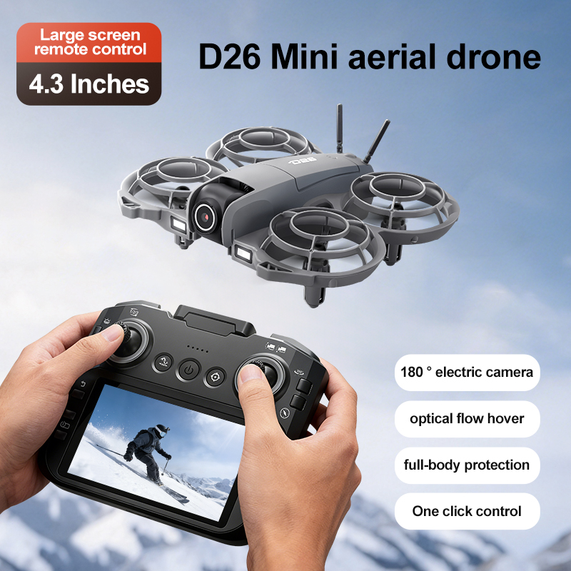 D26 Drone 4K Aerial HD 180° Ca - Drone Camera 4K recension och pris