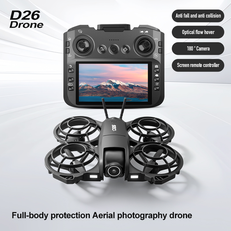 D26 Drone 4K Aerial HD 180° Ca - Drone Camera 4K recension och pris