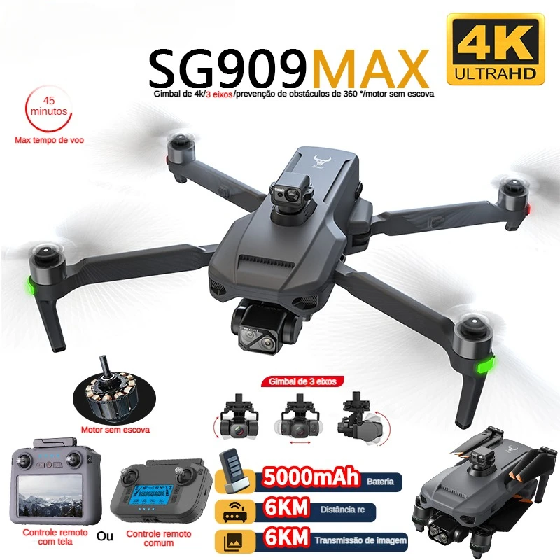 ZLL SG909 SG909MAX Professiona - Drone Camera 4K recension och pris